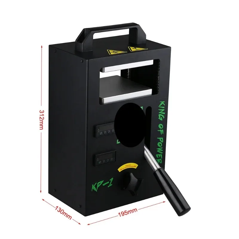 Hot Pressing Machine Extraction Rosin Splint Heating Hydraulic 4 Tons Hot Pressing Machine