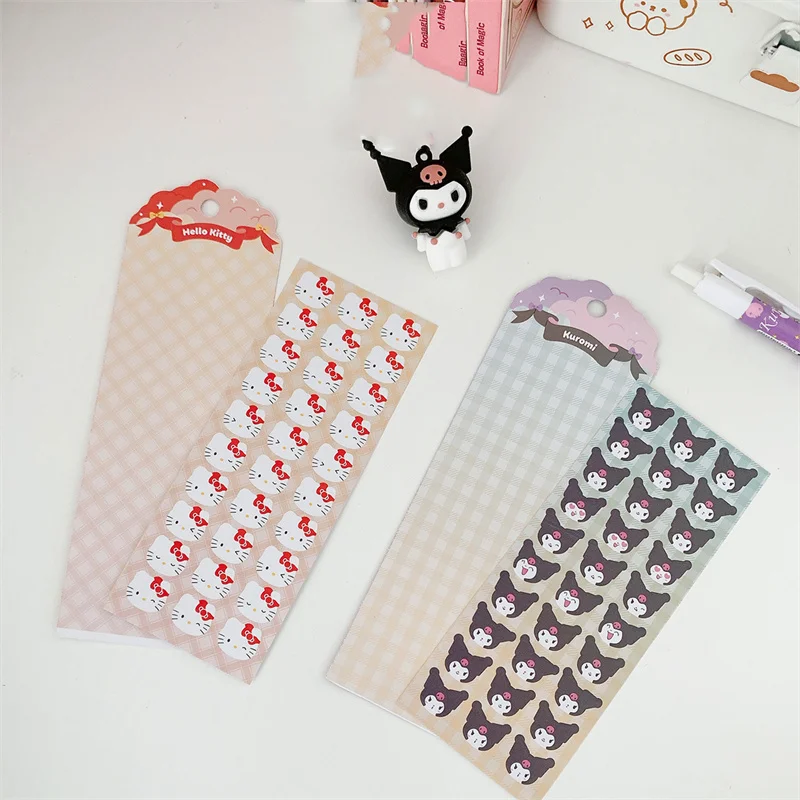 Imagem -03 - Lot Sanrio Kawaii Animal Stickers Cute Scrapbooking Faça Você Mesmo Diary Decorative Sealing Sticker Album Stick Label 60 Pcs