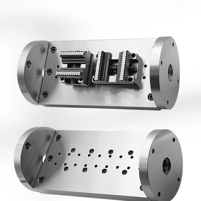 

170/210 Four-axis unilateral bridge plate Four-axis L block Disk seat Self-centering vice L block Turntable block