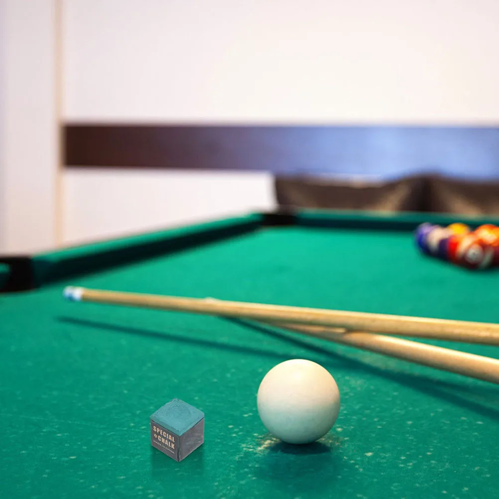 ชอล์กบิลเลียด 24 ชิ้น ช่วยเพิ่มแรงเสียดทานสำหรับโต๊ะพูล บาร์ที่บ้าน หรือการแข่งขันบิลเลียด อุปกรณ์เสริมบิลเลียด