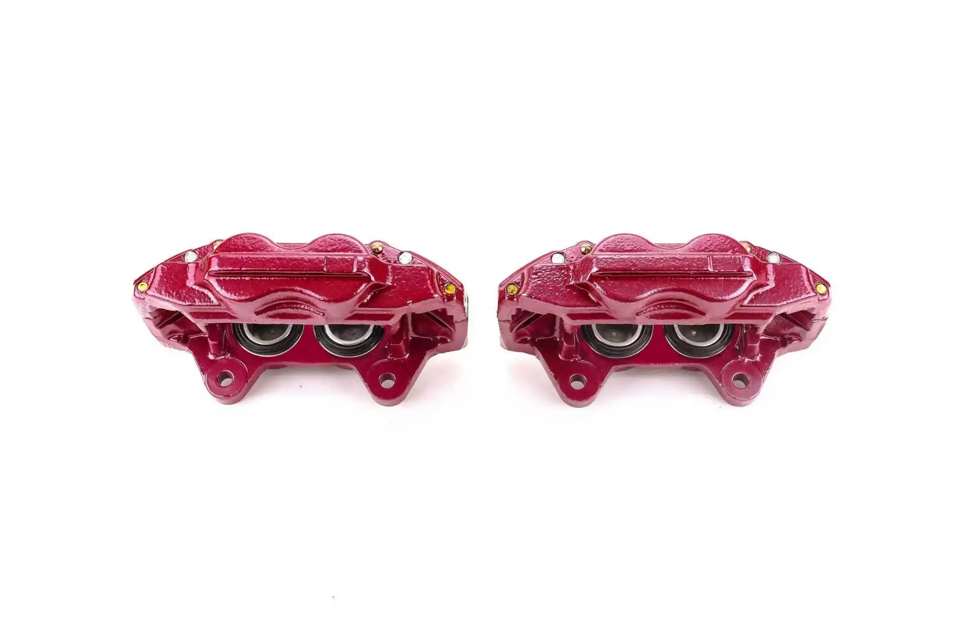 For Powerstop Aluminum 4 Pistons Multiple Colors Cars Big Brake Caliper Fitting Set Modify Accessories