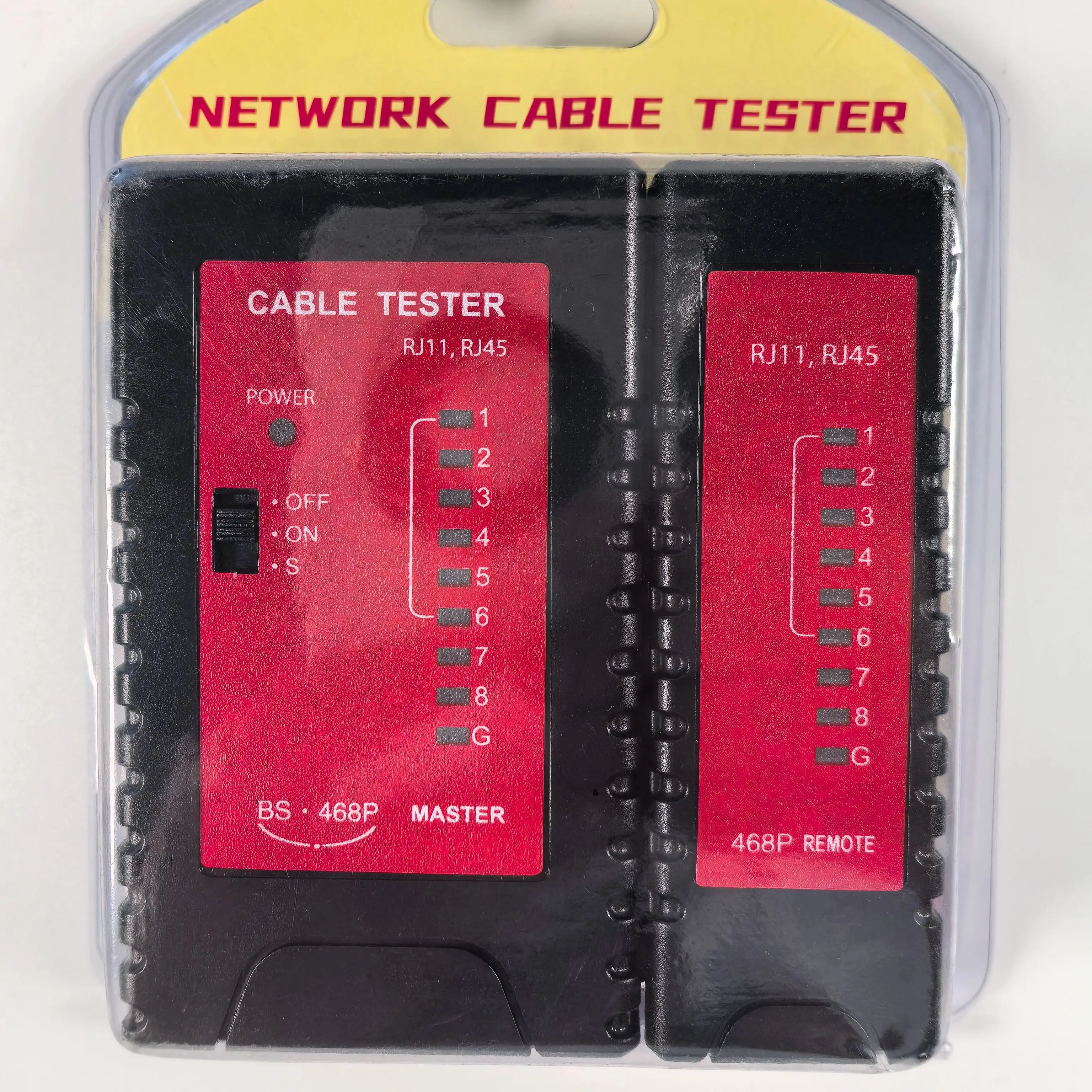 5 шт. высокопроизводительный тестер сетевого кабеля RJ45/RJ11 для теста локальной сети