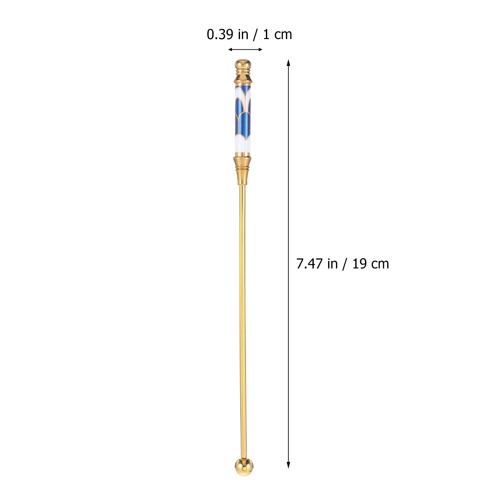 

Ceramic Handle Stainless Steel Stirring Stick Milk Rob Cocktail Shaker Bar Tool Practical Temperature Resistance Safe