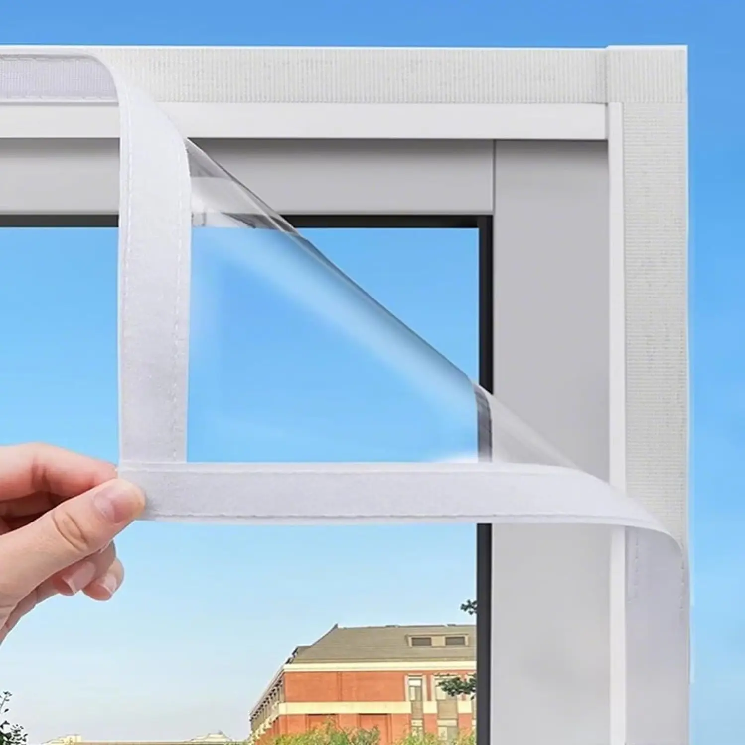 Household Curtains, Air Conditioning Partition Curtains, Curtains and Window Treatments, Easy to Install Without Drilling Holes