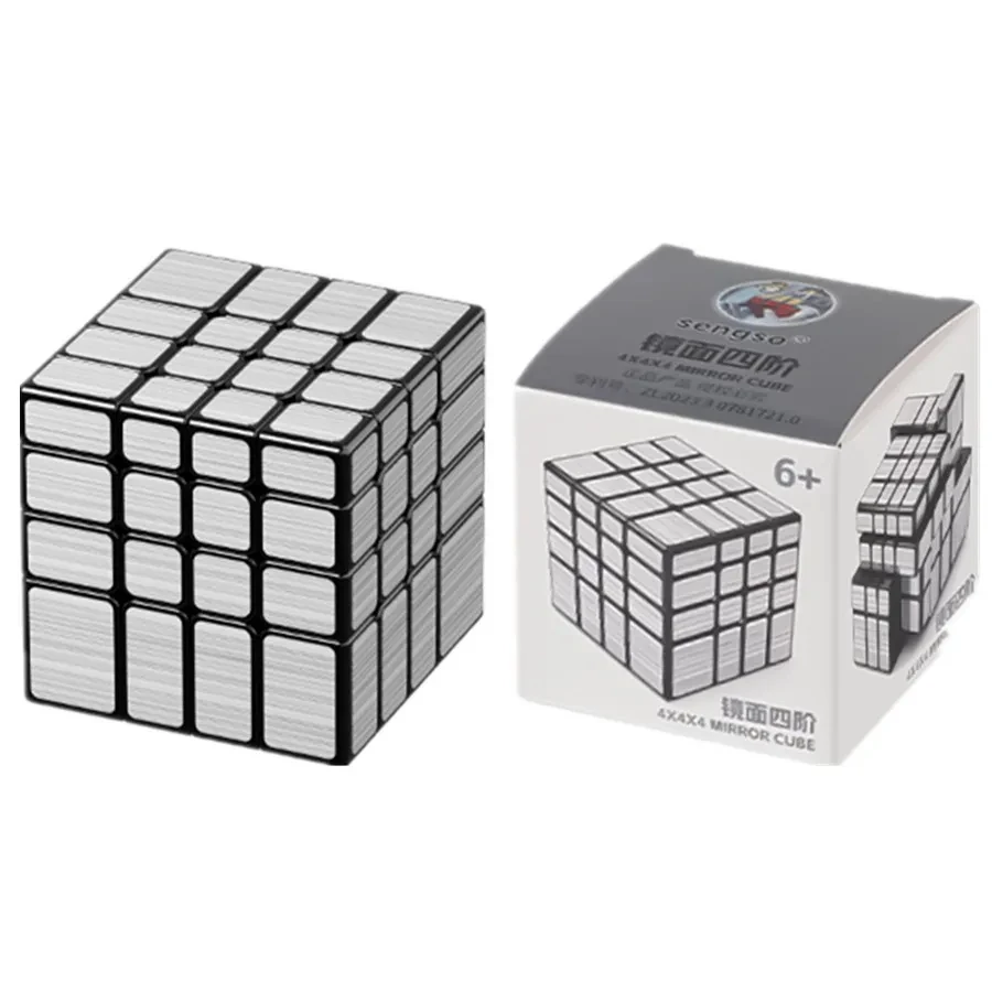 Sengso espejo cubo mágico 4x4x4 juguete educativo profesional para niños regalo ShengShou rompecabezas de velocidad 4 × 4 Speedcube Magico