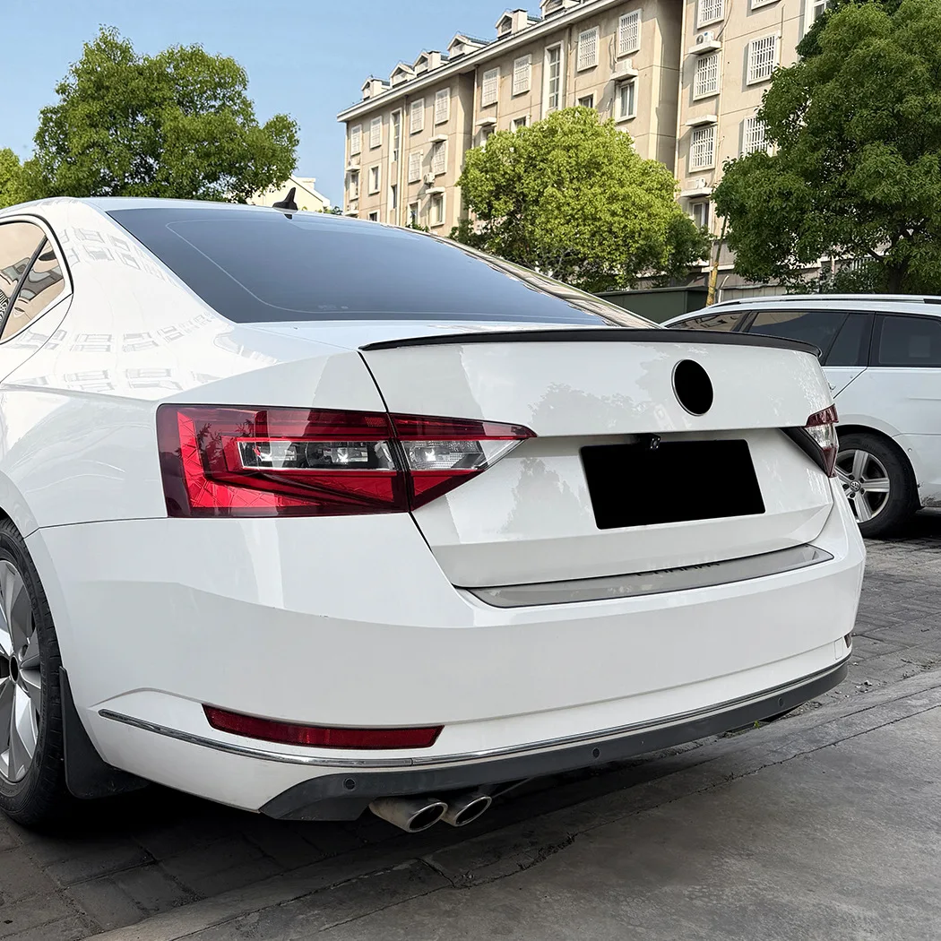 Suitable for cross-border modification of Skoda Superb B8 2015-2022 small rear wing, fixed air and wing spoiler