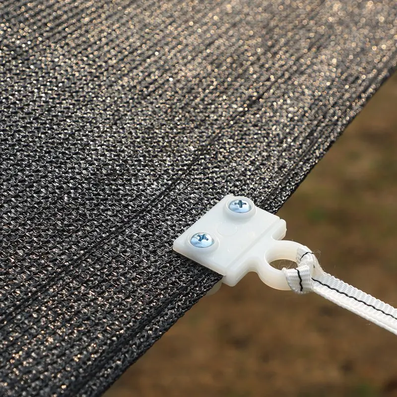 Garten-Sonnenschutznetz, Outdoor-Sonnenschutz, Schattennetz, Pool-Schattierung, Baldachin, Camping-Markise, Sonnenschutz mit verstellbarer Schnalle – Detail 21