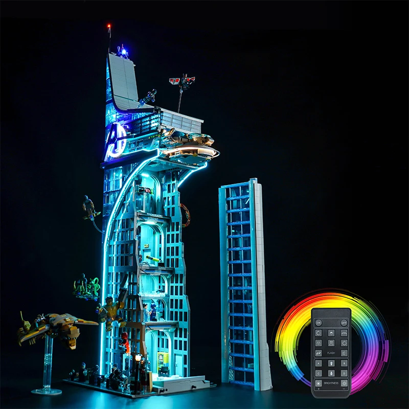 Lazishi Led Light 76269 Set Is Geschikt Voor Avengers Toren Bouwstenen (Inclusief Verlichtingsaccessoires Alleen)