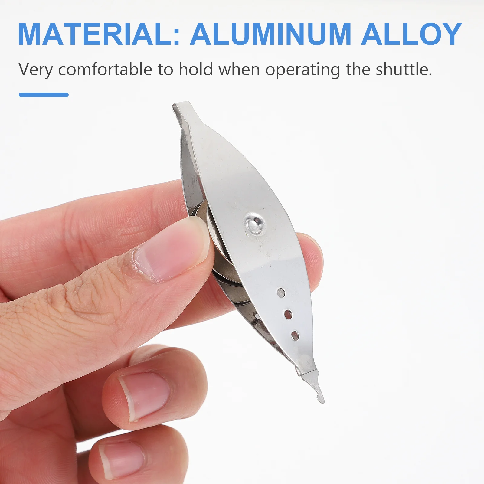 

3Pcs Alloy Knitting Tool Resistance Smooth Surface Craft Lace Making DIY Sewing Accessories Tatting Shuttle