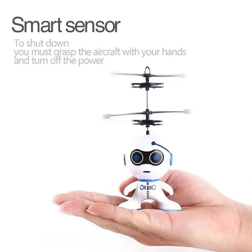 

Hot-selling Induction Suspended Crystal Ball Sense Colorful Ball Induction Flying Helicopter Children's Toys Holiday Gift