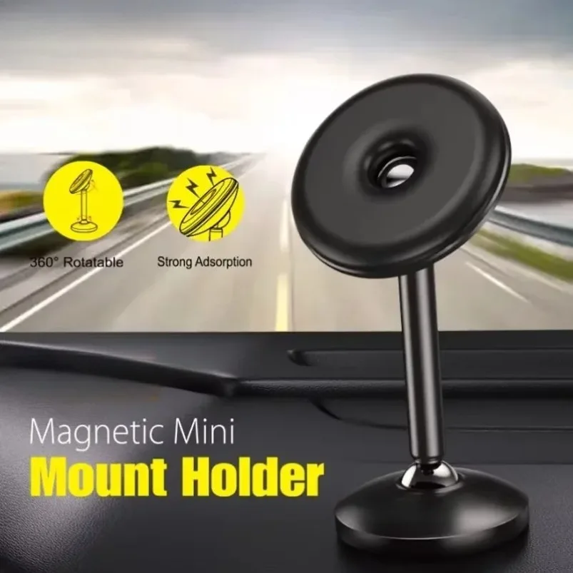 360 °   Drehen Universal Auto Magnetische Telefon Halter Stehen Dashboard Halterung Für Magsafe iPhone 17 ~ 12 Samsung Xiaomi Handy Barckrt
