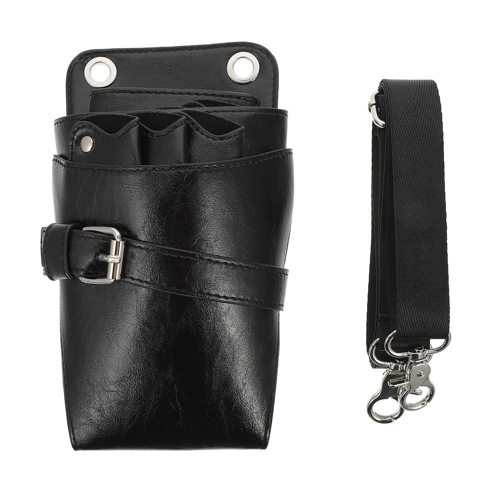 

PU Scissor Pouch Multi Pocket Scissors Bag Holder Minimalist Design Lightweight Compact Portable Business Trip