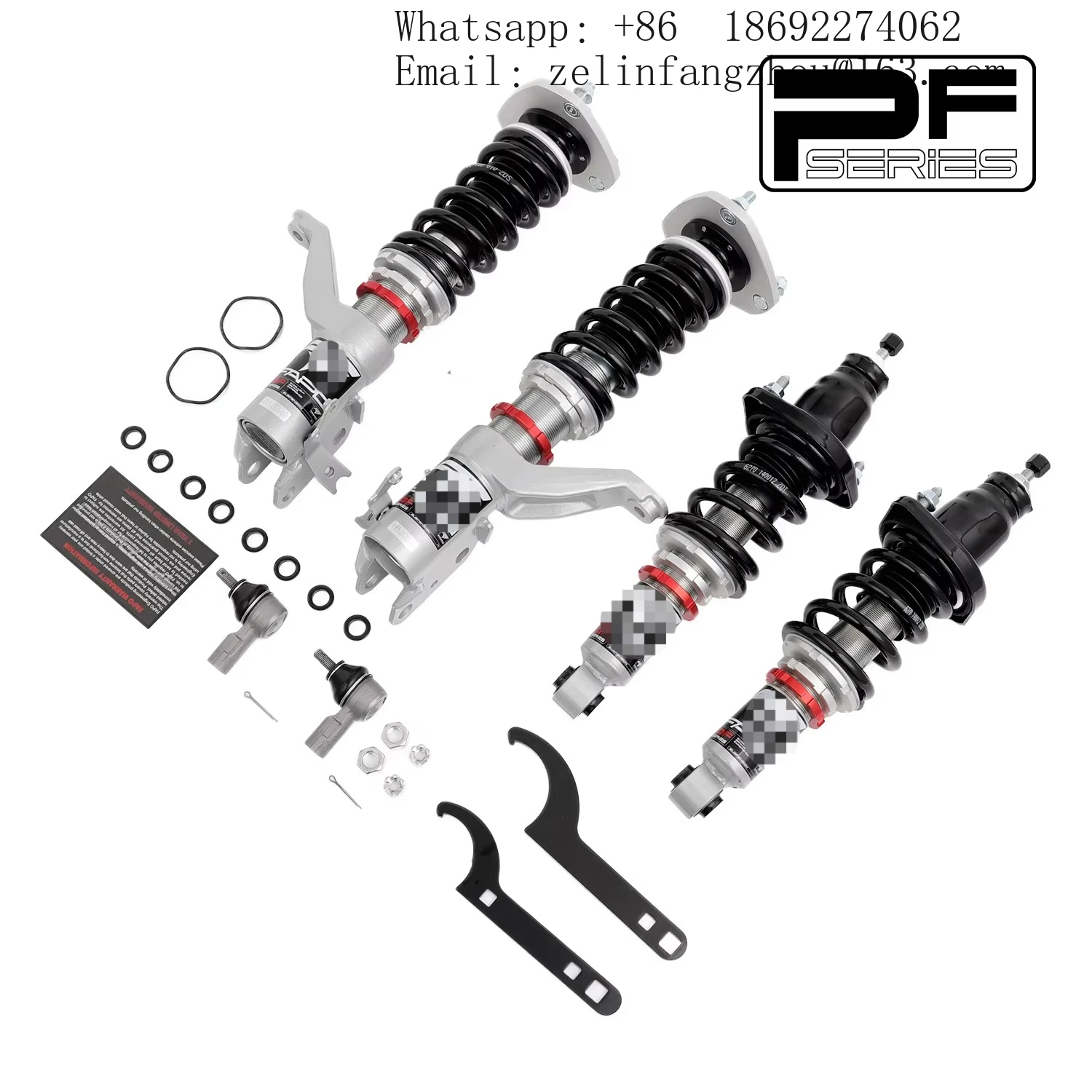 FAPO PF002120 For Honda Civic EM/ES 2001-2005 Stock Performance Damping Adjustable Coilover Shocks Struts 4pcs Lowering Kits