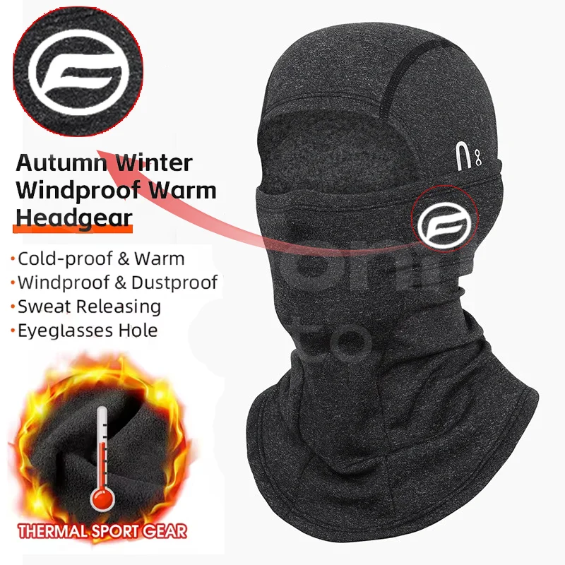 

For CFMOTO CF 650 650MT 650NK 400NK 650GT Winter Warm Tactical Balaclava Motorcycle MTB Full Face Windproof Mask Thermal Sport