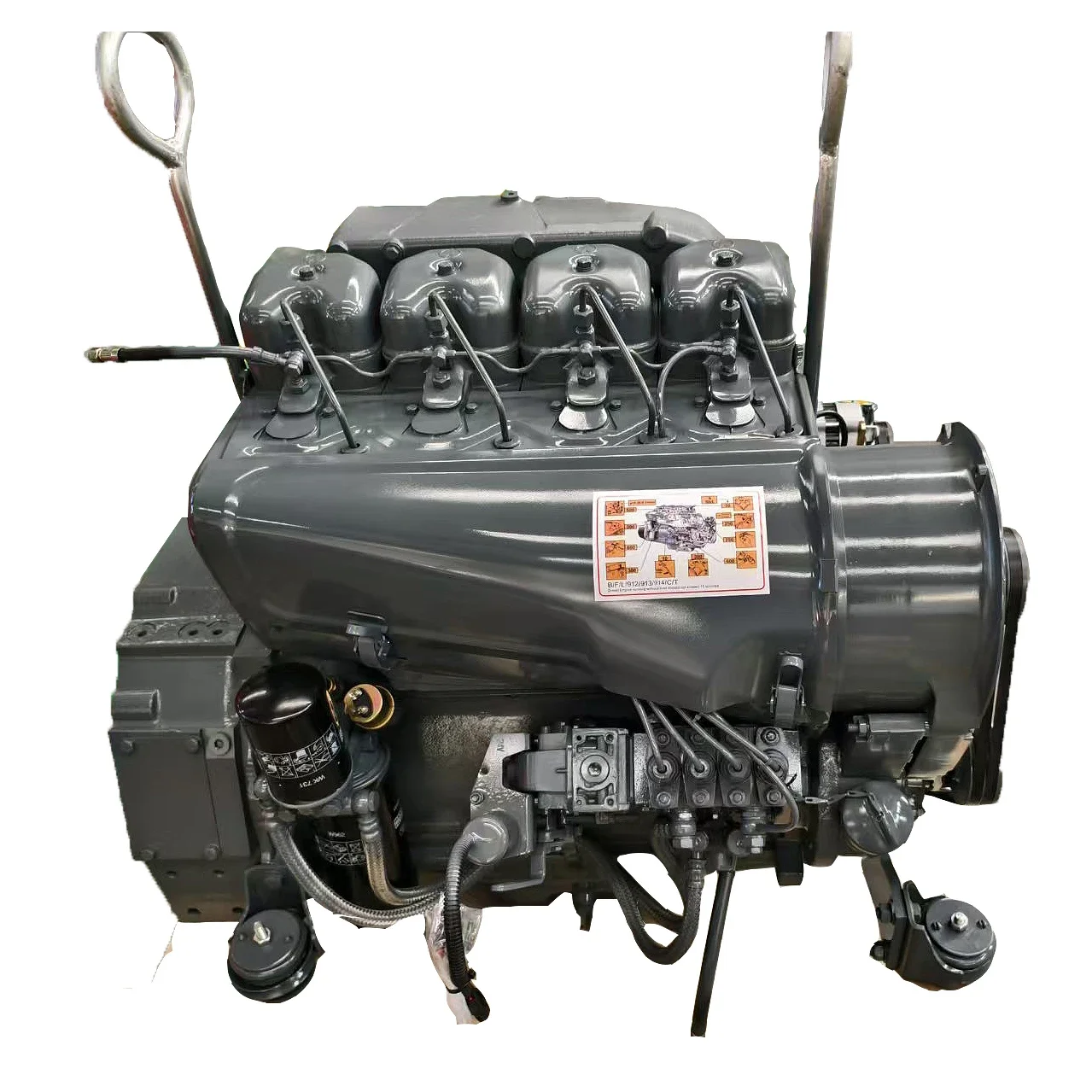 Wholesale OEM New Air Cooled BF4L914 56.9kw 1500rpm Drilling Machinery Use Diesel Engine For Deutz