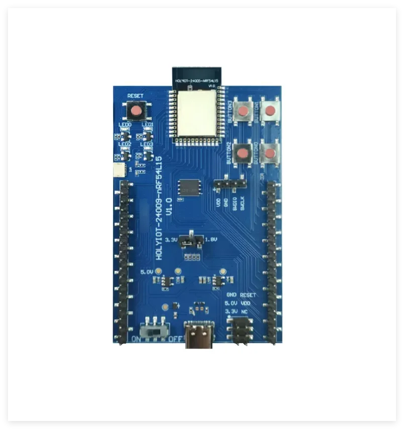 NRF54L15 low-power Bluetooth development board with Bluetooth module compatible baseboard