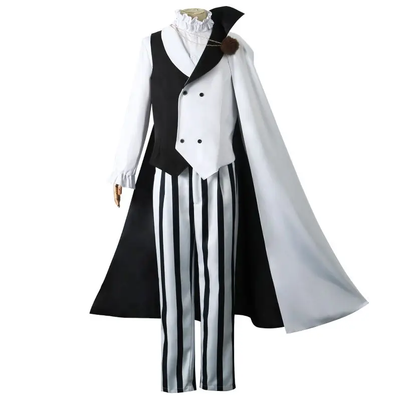 

Bungo Stray Dogs Season 4 Cos Clothing Nikorai Nikolai Gogoli Cosplay Clothing Cloak Set