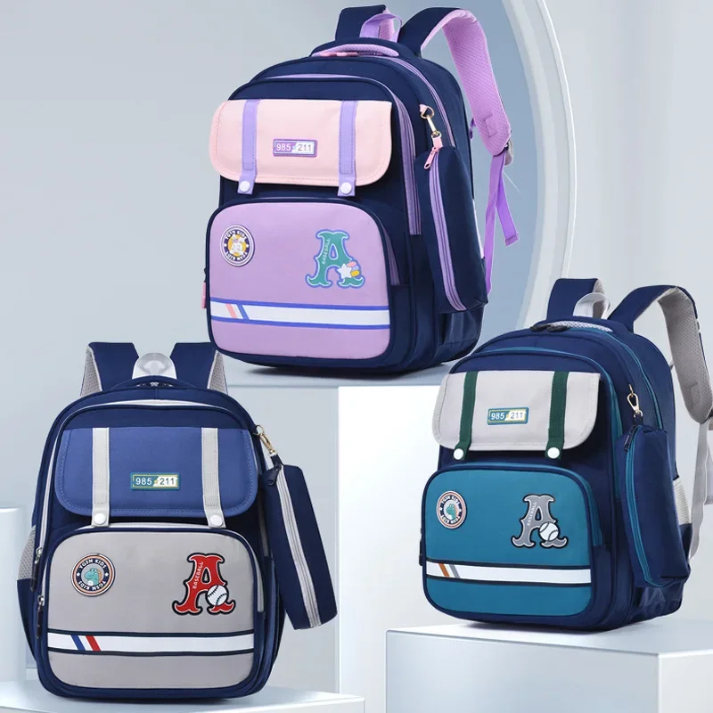 

Kids Backpack for Teenage Students Preschool Elementary Children School Bag Multifunctional Cute Large Capacity with Pencil Bag