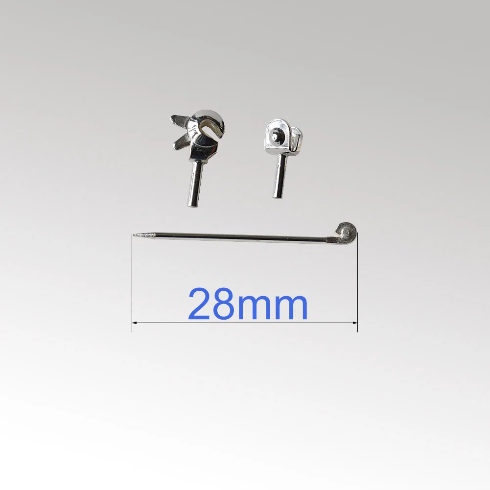 925 Sterling Zilveren Broche Pin Backs Voor Sieraden Maken, Zilveren Broche Pin Kit, Pin Terug Rechte Vergrendeling Sieraden Vinden