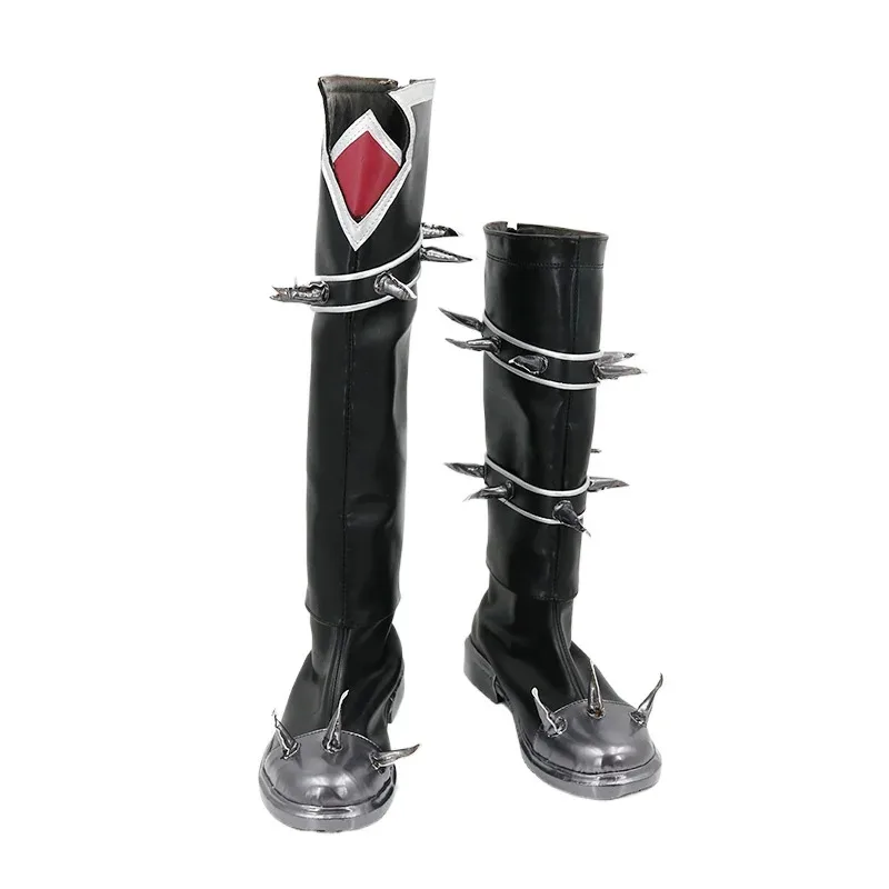 Juego Caitlyn Kiramman LOL botas de Cosplay zapatos accesorios de disfraz de halloween accesorios hechos 4;v'5,f;6.j;8'