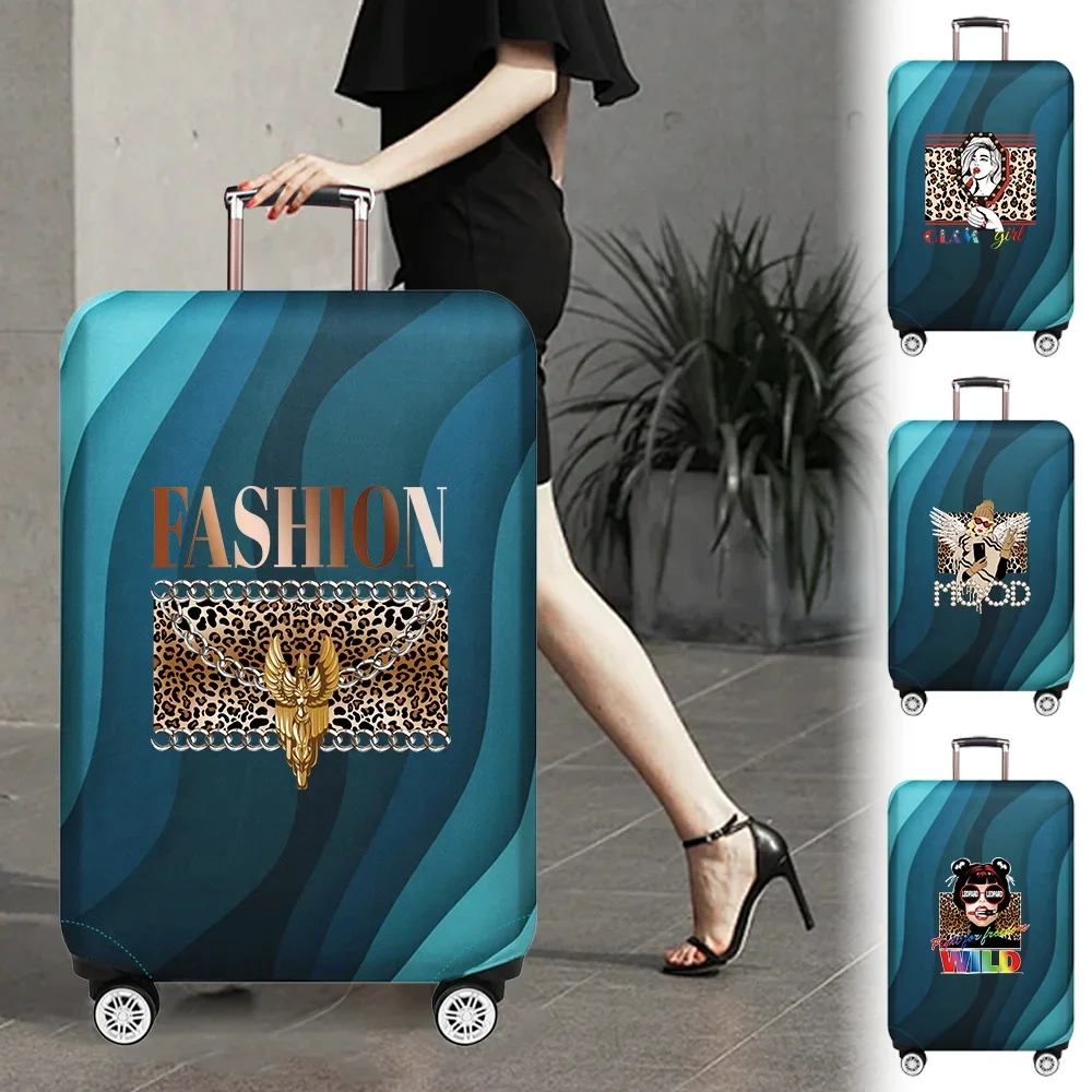 Luggage Cover Suitcase Protector Covers Stretch Fabric Washable Prevent Scratche Maitresse Series for 18-32 Inch Trolley Case