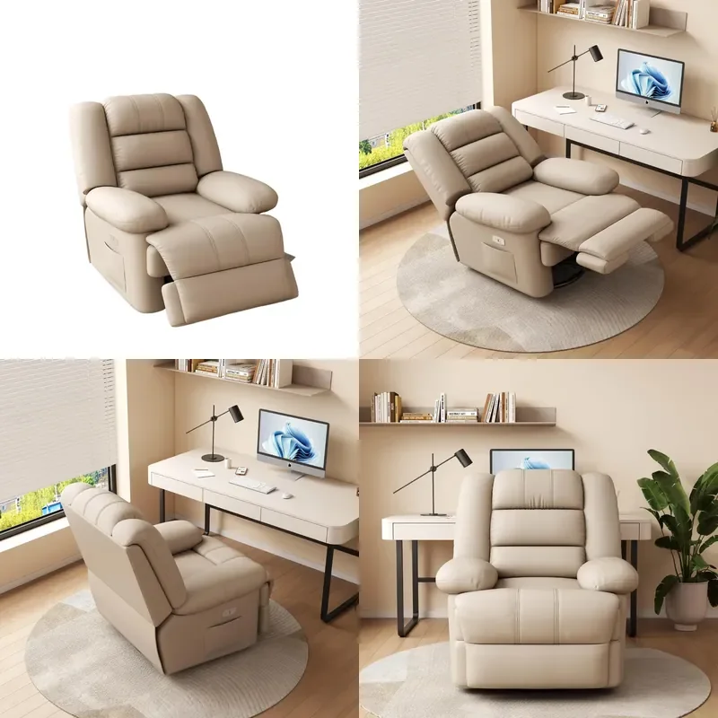 Multifunctional Space Saving First Class Sofa Cabin Small Apartment Single Electric Massage Sofa Sleepable Lazy Sofa