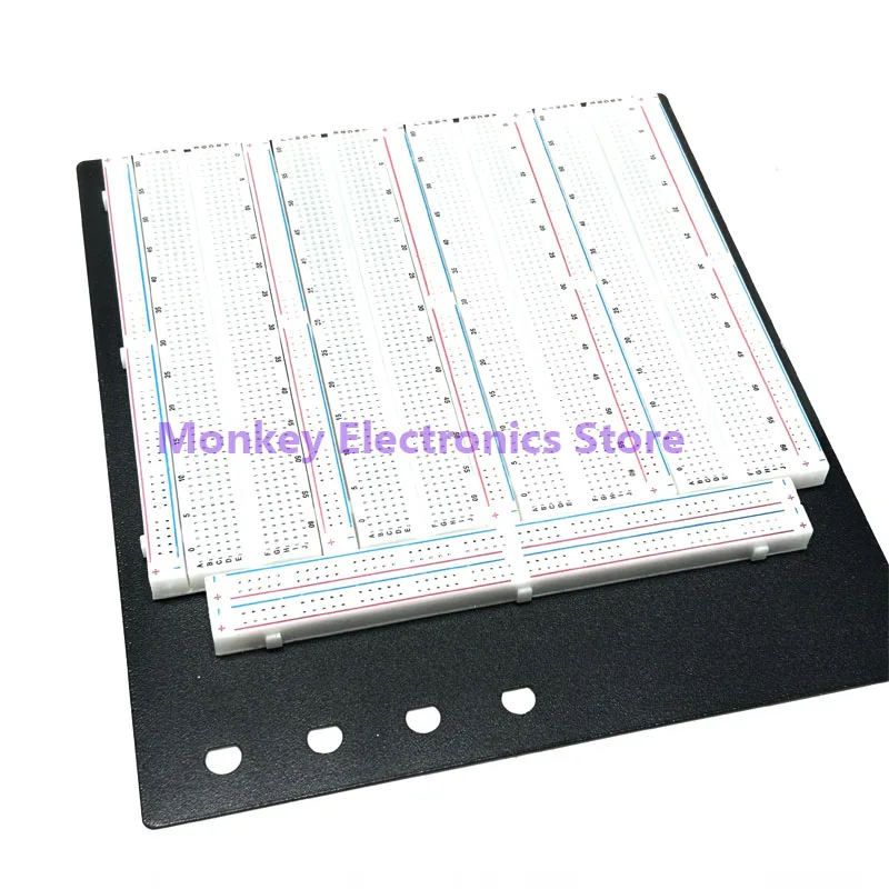 3220 Holes Solderless Breadboard Solderless Circuit Test Board ZY-208 MB-102 Four Combination Boards