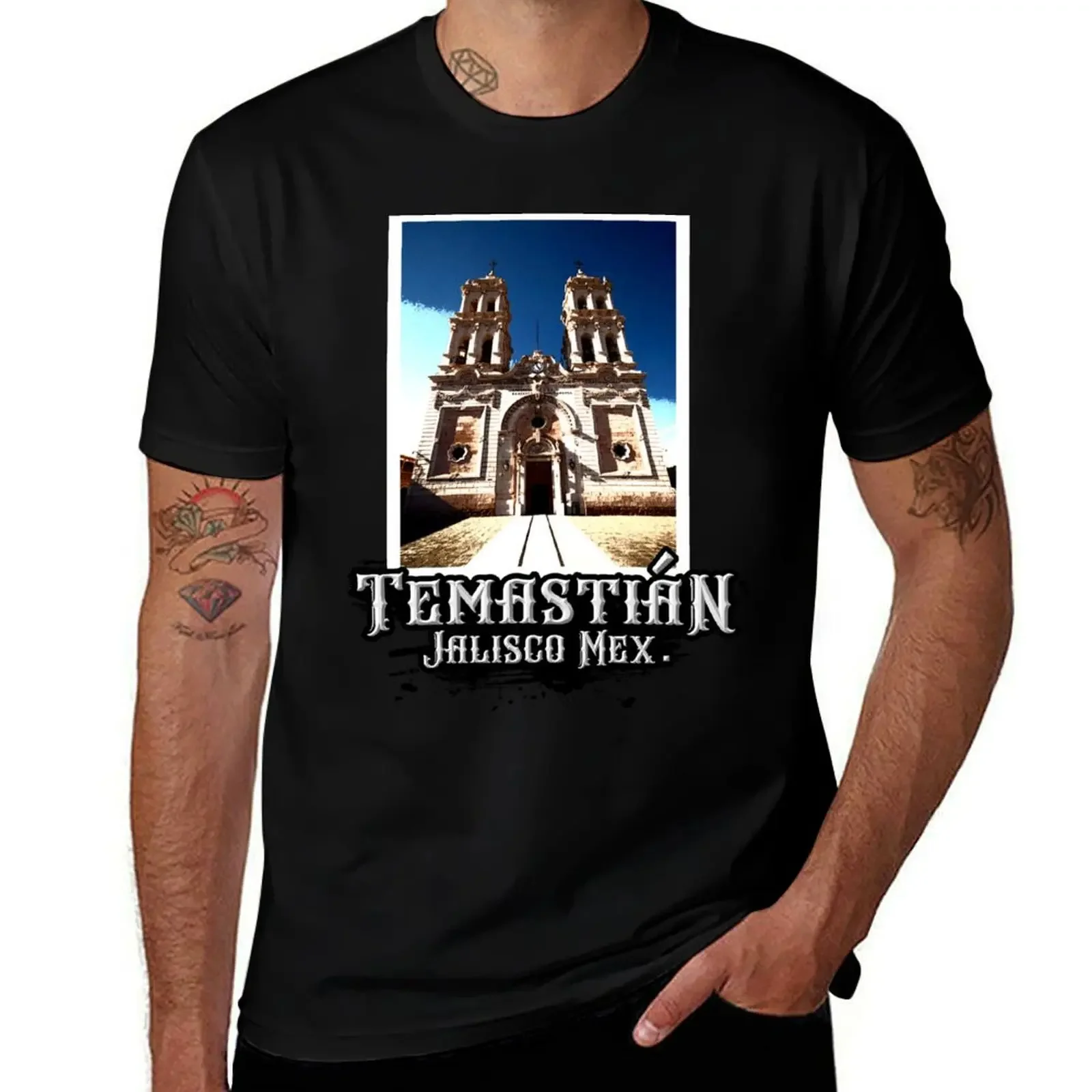 Temastian Jalisco Mexico Santuario del Se?or de los Rayos T-Shirt graphics plus size clothes sweat shirts, men