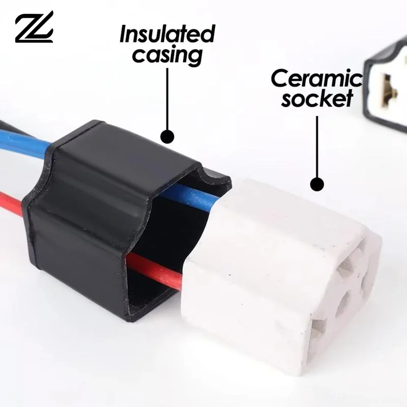 5 Pin  Automotive Relay with Socket Holder Heat Resistant Design for Vehicles and Motorcycles Wiring Application
