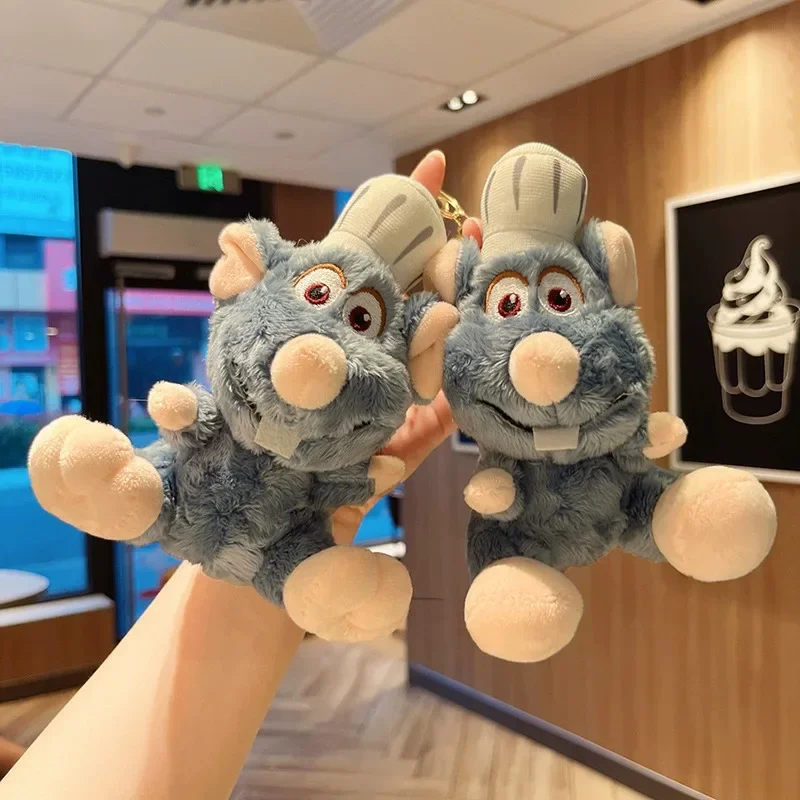 2025MINISO Kochen Maus König Cartoon Plüsch Puppe Schlüsselbund Rucksack Dekorative Anhänger Kawaii Chef Maus Geburtstag Geschenk