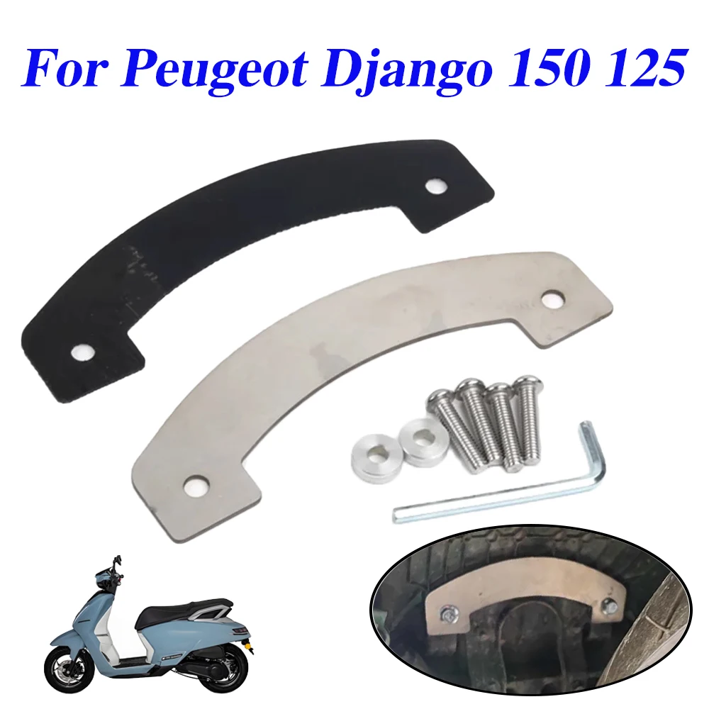 

For Peugeot Django 150 125 Accessories New Front Fender Mudguard Bracket Strengthen Reinforcement Bracket Support Anti-Breakage
