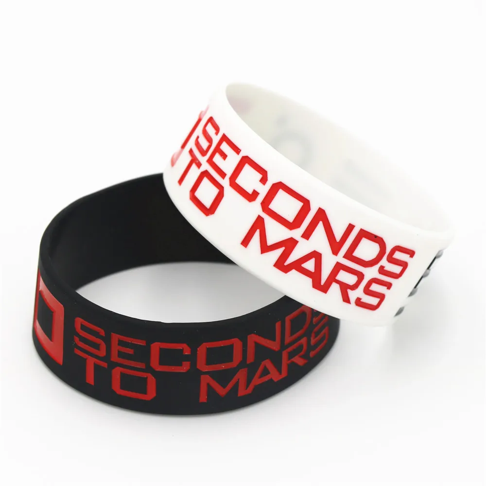 1PC New 30 Seconds To Mars Brand Silicone Wristband 1\