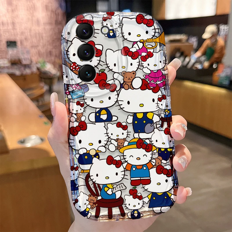 Etui Hello Kitty do Samsung Galaxy A33 A32 A31 A30 A20 A24 A23 A22 A21S A20S A14 A13 A12 5G A10S A04E A04 4G A03 Core Cover