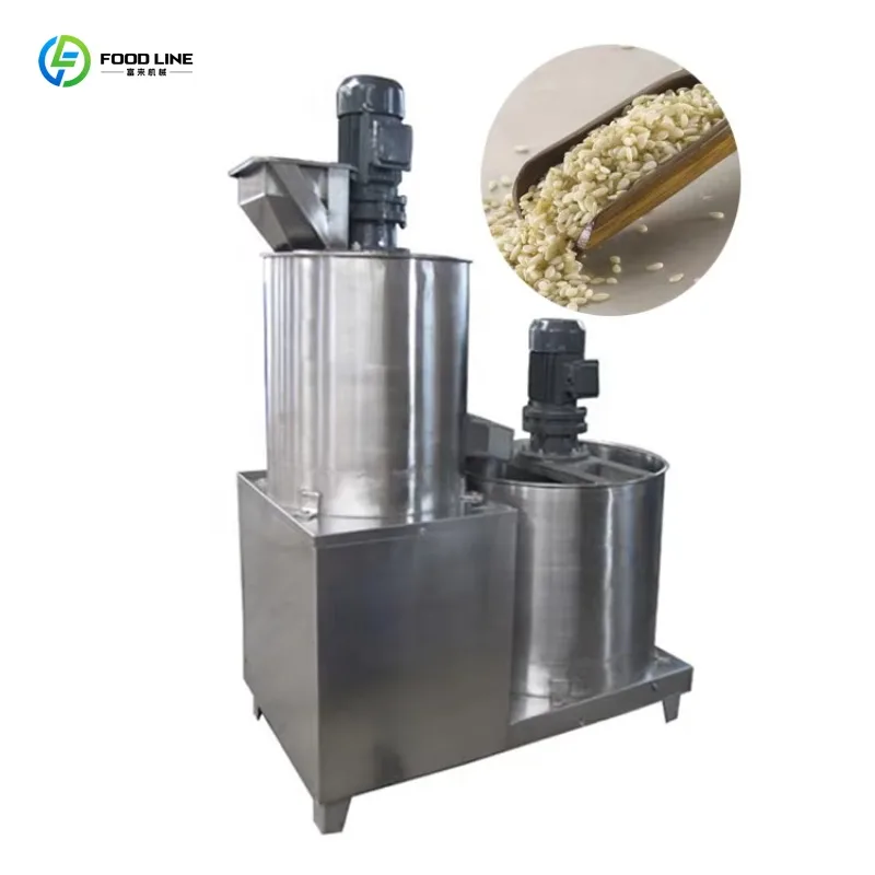 Customized All In One High Yield Sesame Peeler Automatic Sesame Skin Removing And Sesame Rice Grinding Machine