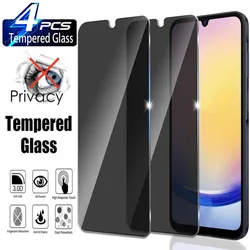 2/4Pcs 9H Anti Spy Screen Protector For Samsung Galaxy A16 A05 A05S A15 A25 A35 A55 5G Privacy Tempered Glass