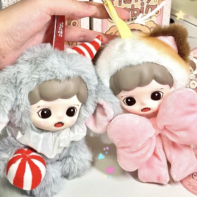 

Genuine Zoraa Fluffy Cabin Series Vinyl Blind Box Kawaii Vinyl Bag Pendant Doll Tide Play Mystery Box Toy Gift For Children