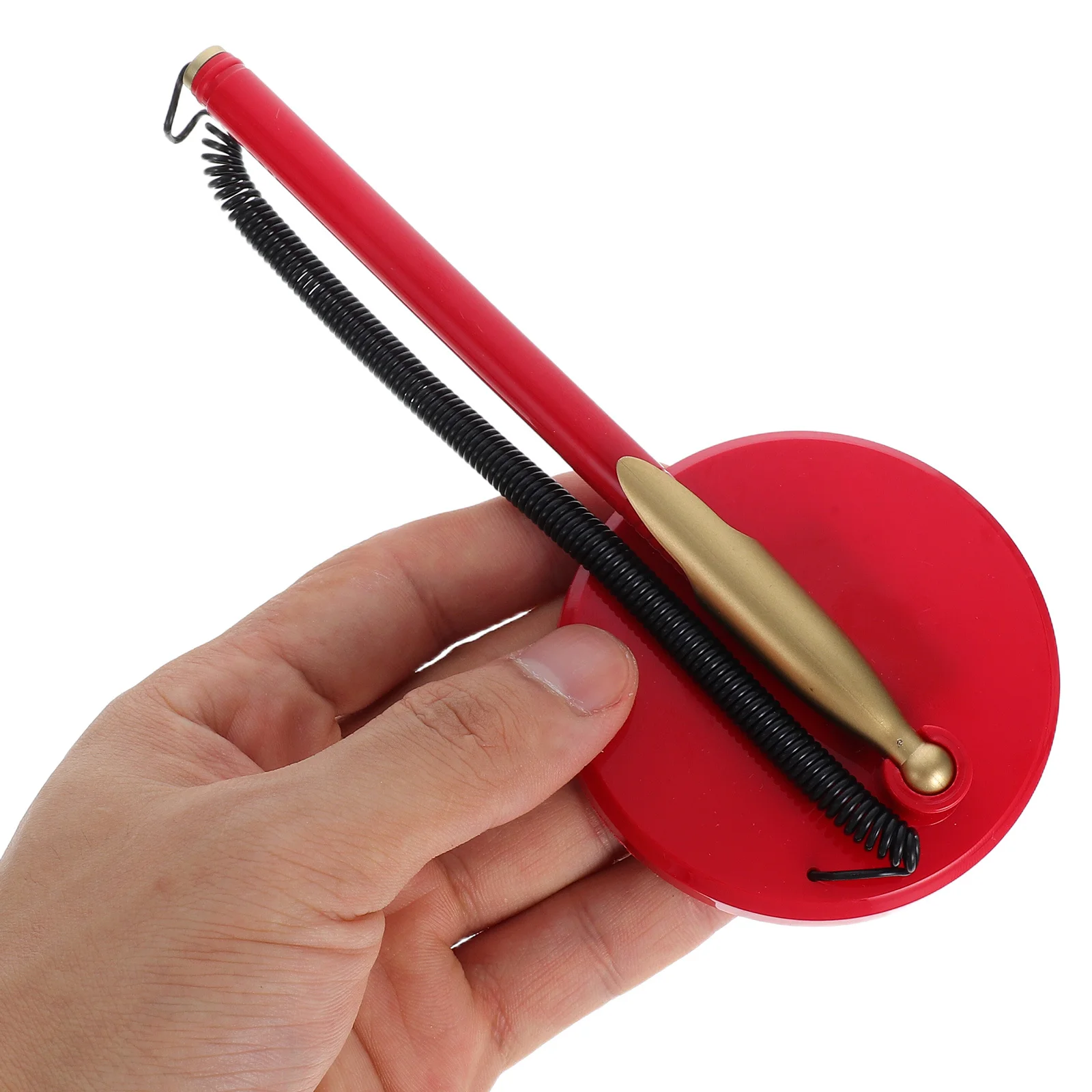 

Wedding Reception Pen Set 4pcs with Holder Chain for Bridal Guest Book Signing Business Ink Pens Desk Accessories