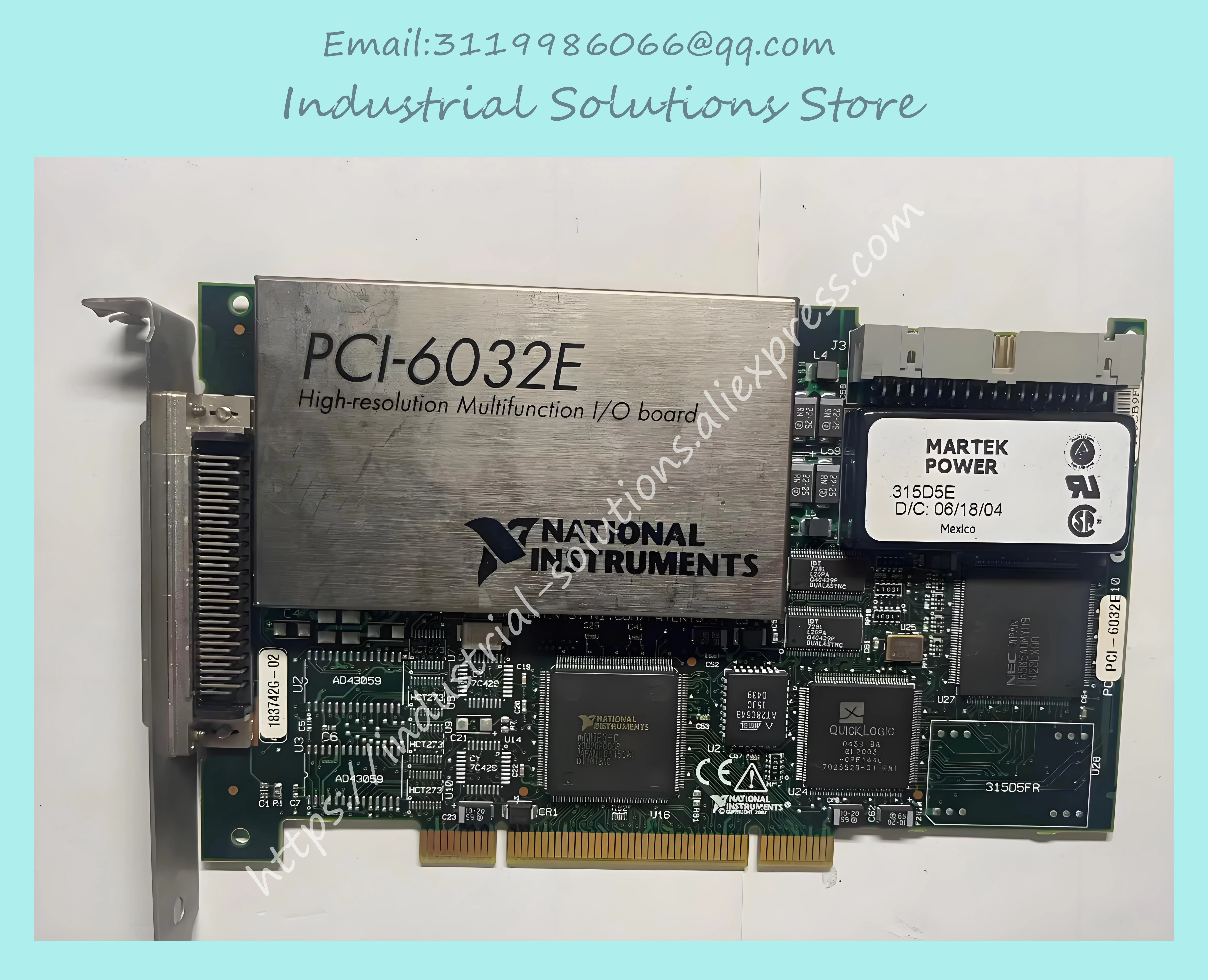Original PCI-6032E 16 Input Multi Function Data Simulation 100% Tested Perfect Quality