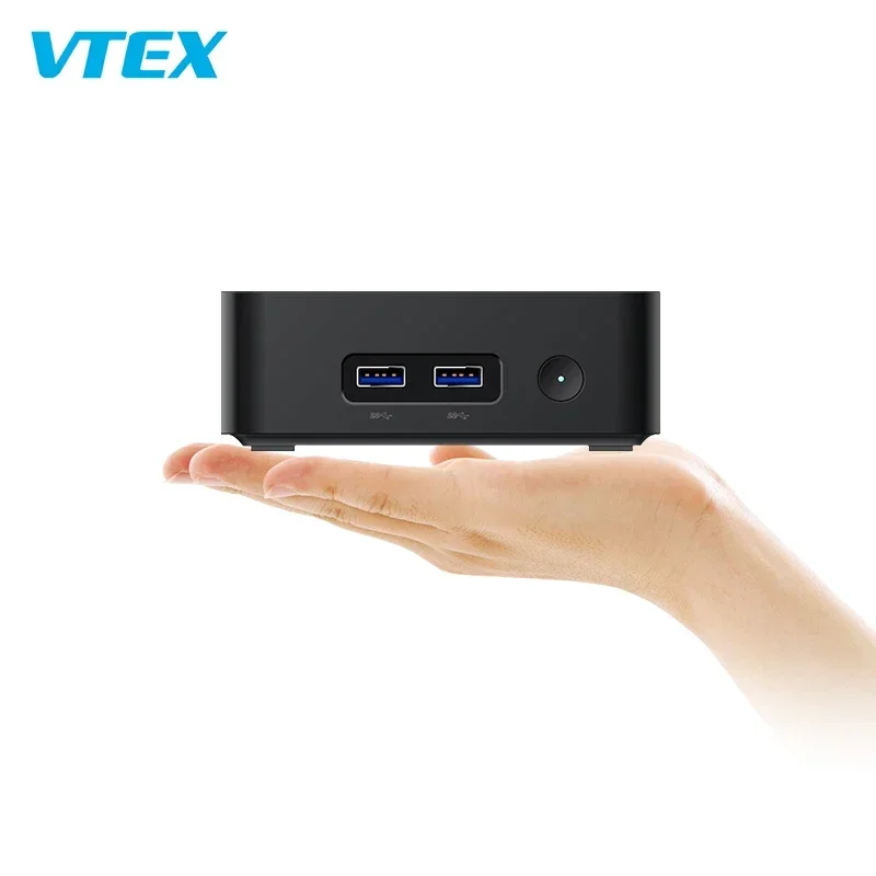 

Vtex Wifi 6 Bt4.2 Ddr4 4Gb Ssd 128Gb Mini Host Mini Pc Desktop Computer Pcs