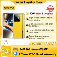 realme GT 7T Smartphone 5G 2025 New MediaTek 8400-MAX 7000mAh Titan Battery 120W Ultra Charge 6.8'' 120Hz Display Global Version