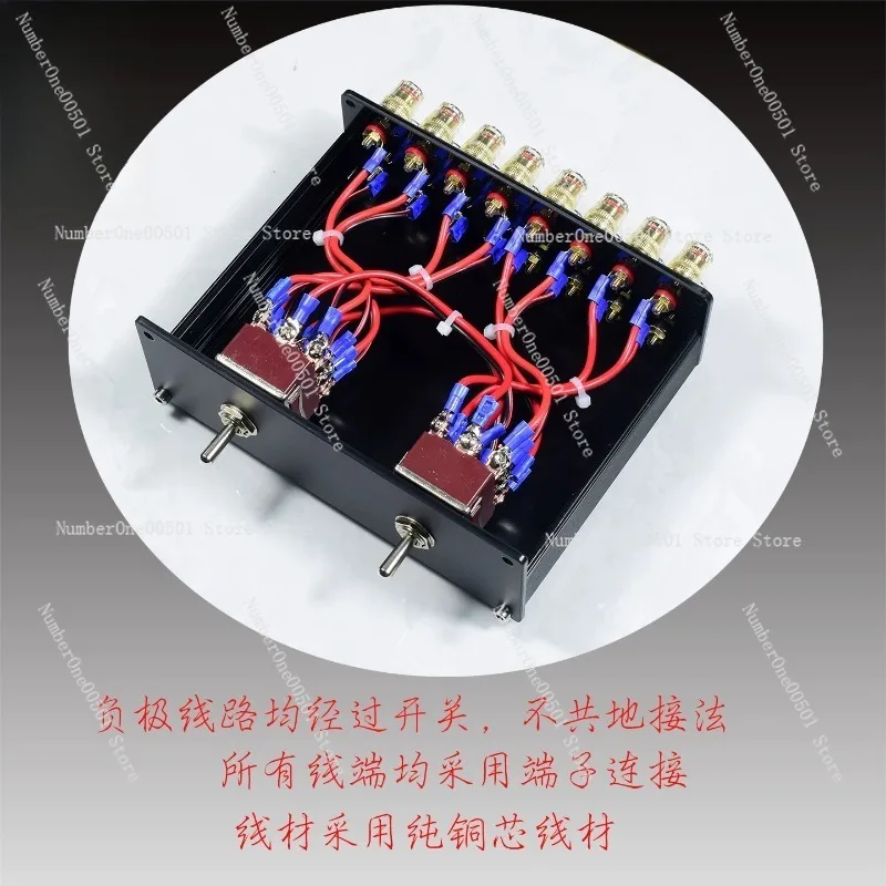 Speaker Selector 3 in 1 Out 1 in 3 Out 2 Way Audio Switcher