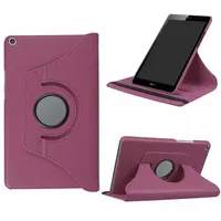 360 Degree Rotating Litchi Stand PU Leather Cover Case For Huawei MediaPad T3 8.0 KOB-L09 KOB-W09 Tablet Case Honor Play Pad 2 8