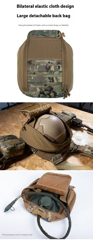 Imagen 2 del producto Chaleco táctico YAKEDA 8833 - Chaleco táctico de caza - Táctico al aire libre - Chaleco de cobertura total