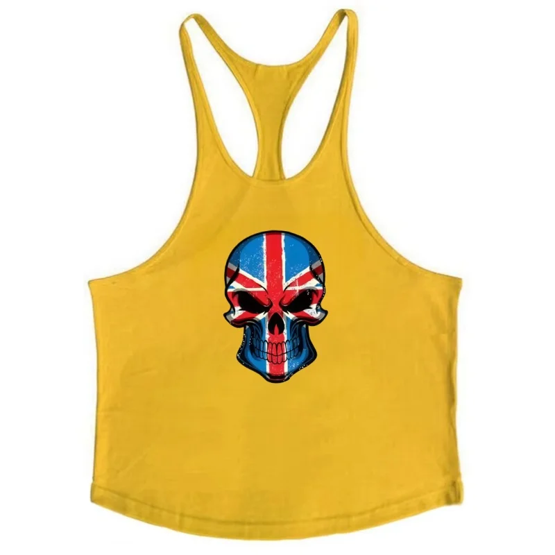 Tanque masculino para academia fitness racerback – colete muscular stringer, elegante e respirável para musculação, treinamento e estética esportiva