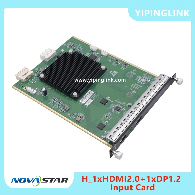 Novastar H_1xHDMI2.0+1xDP1.2 Input Card For H2 H5 H9 H15 Video Splicing Processor Support Fixed Rental Indoor Outdoor Screen