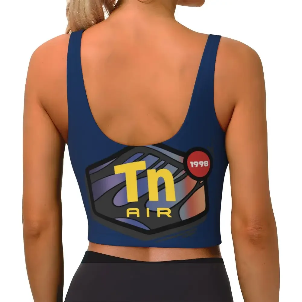 حمالة صدر رياضية مخصصة Air Max TN Plus للنساء، قميص قصير لليوجا عالي التأثير