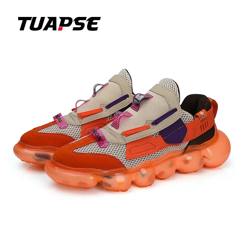 TUAPSE New Arrival Colorful Style Men Walking Shoes Lace Up Unisex Shoes Outdoor Woman Sneakers Comfortable Men Athletic Shoes