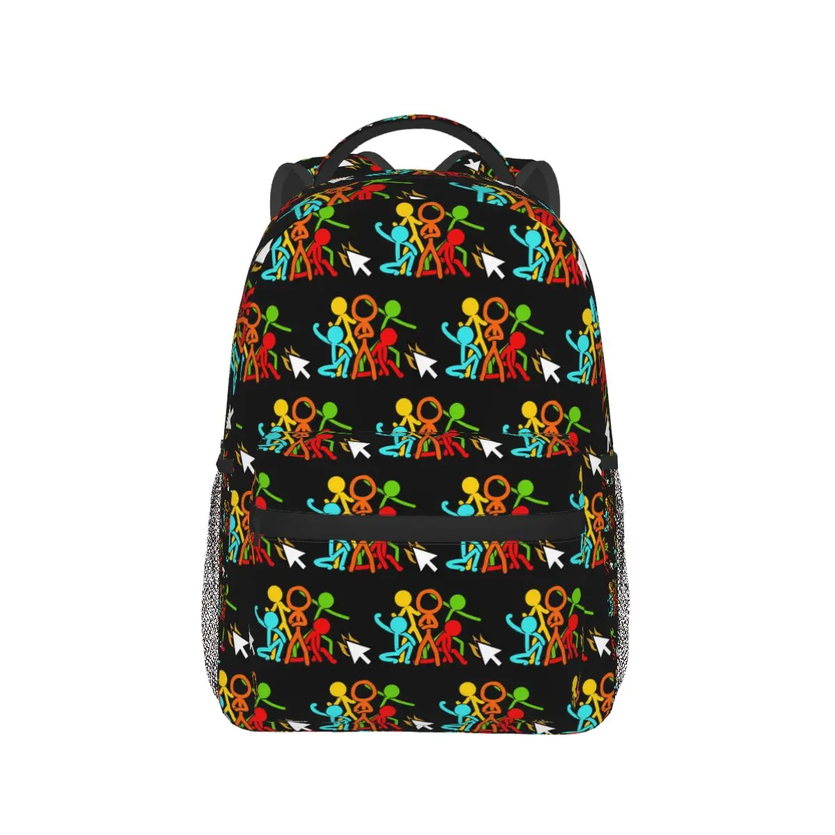 

Игровой рюкзак с пятью палочками Alan Becker, Лидер продаж, рюкзак большой емкости, детская сумка для книг, школьная сумка, сумки на плечо для женщин