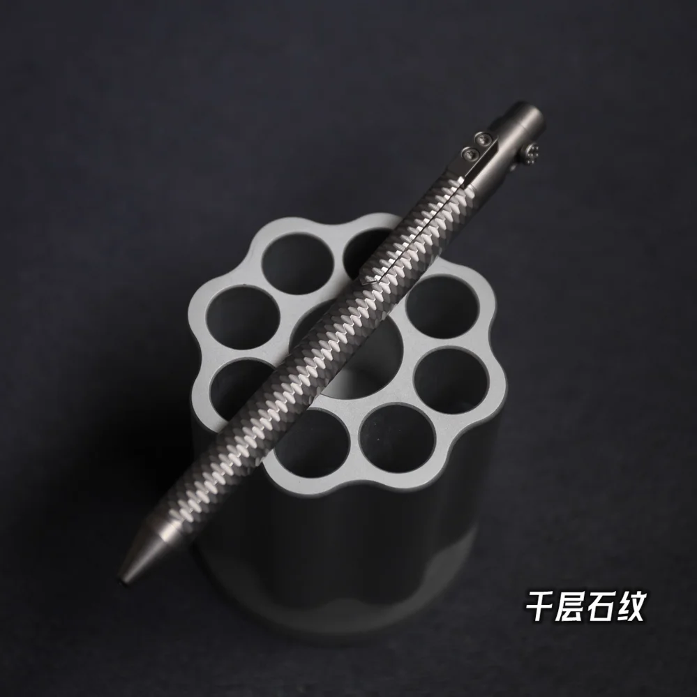 Titanium Alloy EDC Pen - Multi-Function Portable Outdoor Tool