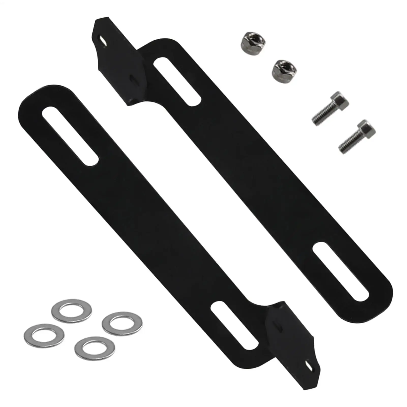 Motorcycle Rear Camera License Plate Bracket Rust-Proof Aluminum Action Mount Universal Dashcamera Holder For Scooter Bike 1PC